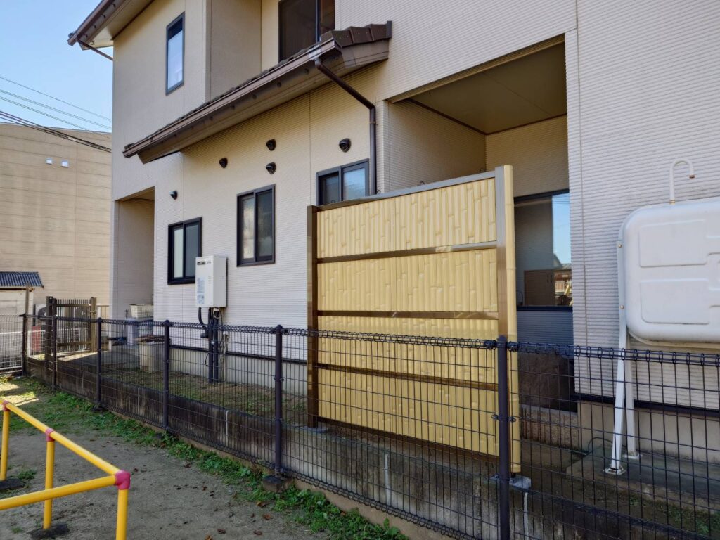 施工実例 福島市/Ｋ様邸　竹垣工事｜内池工業