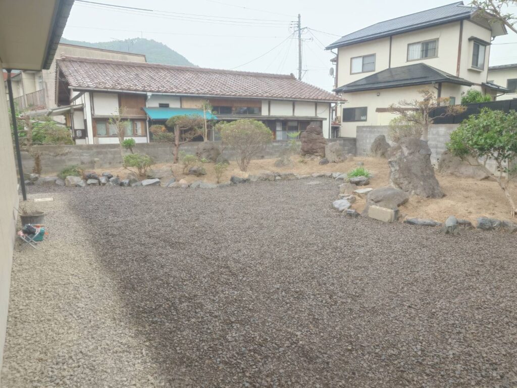 施工実例 福島市/Ｓ様邸　お庭リフォーム工事｜内池工業