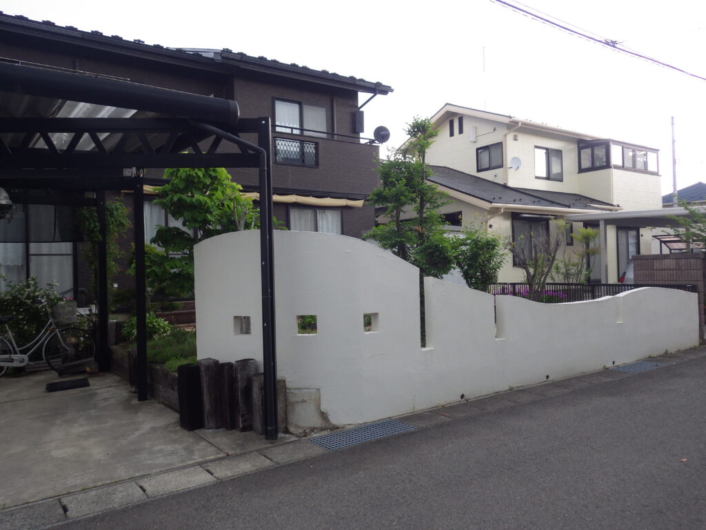 施工実例 福島市/Ｓ様邸　駐車場拡張工事｜内池工業