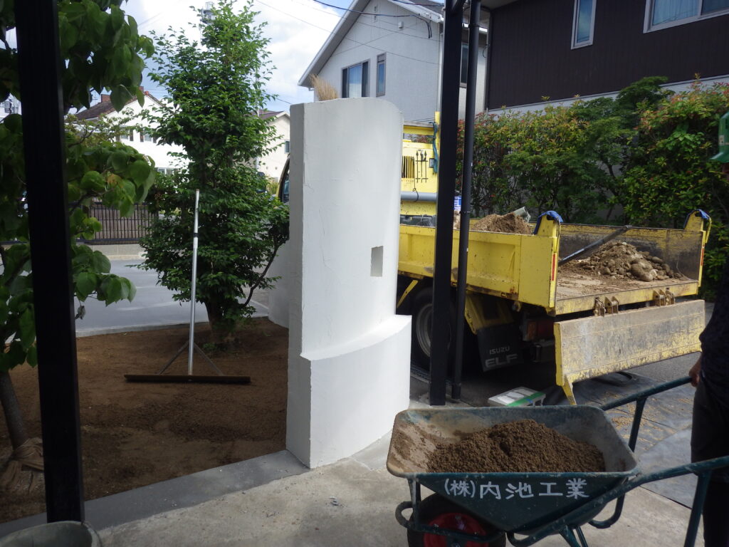 施工実例 福島市/Ｓ様邸　駐車場拡張工事｜内池工業