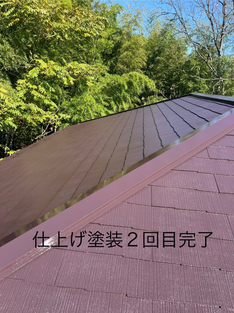 施工実例 福島市/Ｔ様邸　屋根外壁の塗装工事①｜内池工業