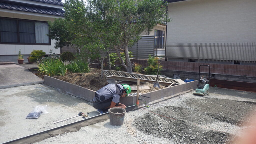 福島市 伊達市 相馬市 南相馬市 内池工業 エクステリア 外構 ガーデン