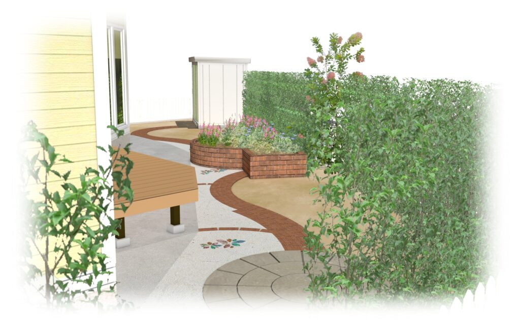 福島市 伊達市 相馬市 南相馬市 内池工業 エクステリア 外構 ガーデン