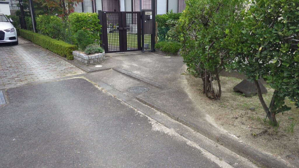 施工実例 福島市/Ｋ様邸　駐車場拡張工事｜内池工業