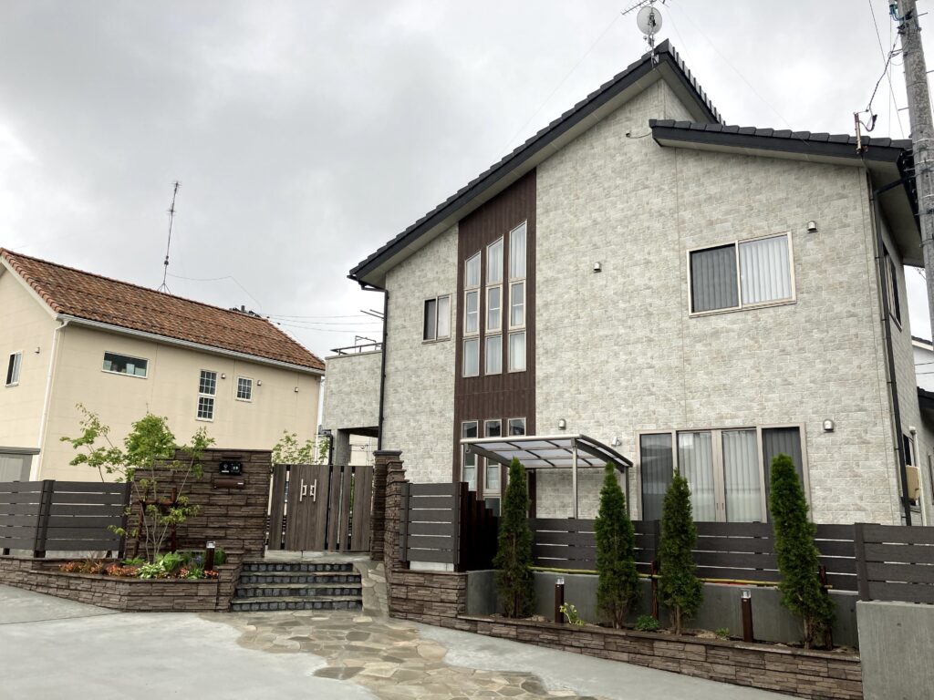 施工実例 相馬市/Ｓ様邸（リピーター様）　外構工事｜内池工業