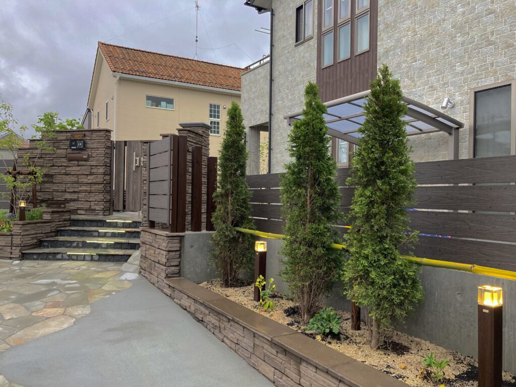 福島市　伊達市　相馬市　南相馬市　内池工業　エクステリア　外構　ガーデン