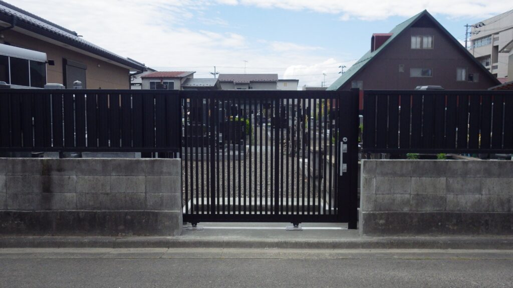 施工実例 福島市/誓願寺様邸　門扉リフォーム工事｜内池工業