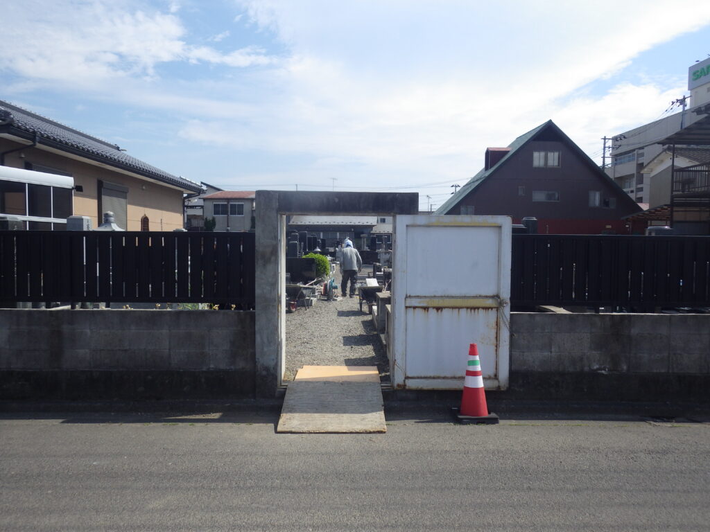 施工実例 福島市/誓願寺様邸　門扉リフォーム工事｜内池工業